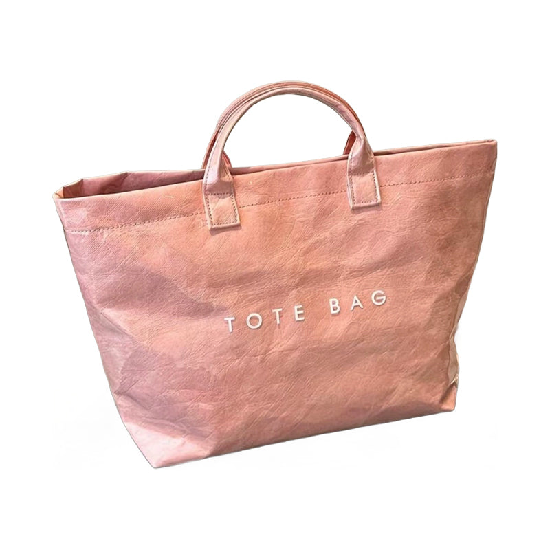 Women's Letters Print Tote Bag