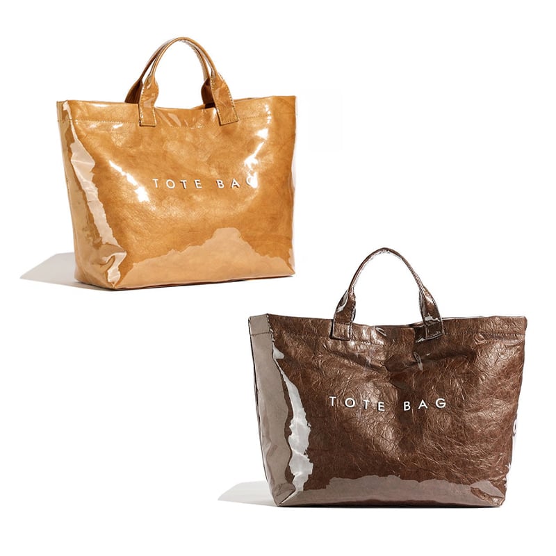 Women's Letters Print Tote Bag