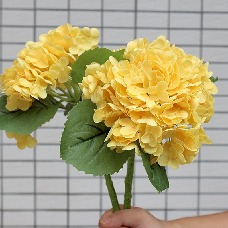Artificial Hydrangea Blossoms for Outdoor Use