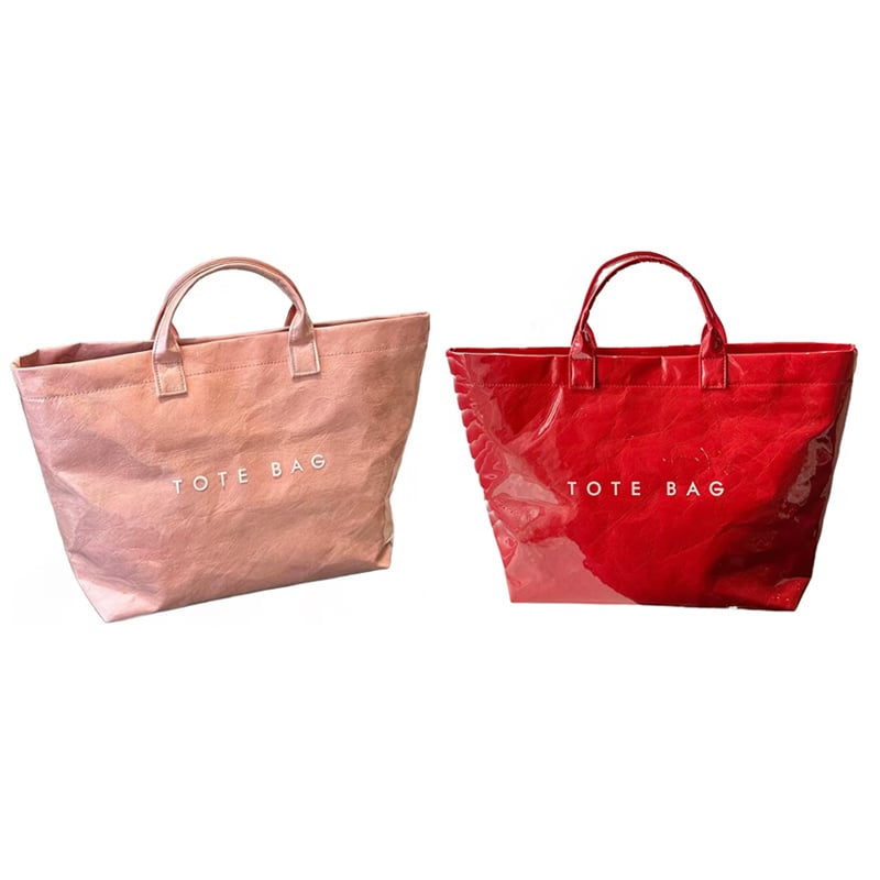Women's Letters Print Tote Bag