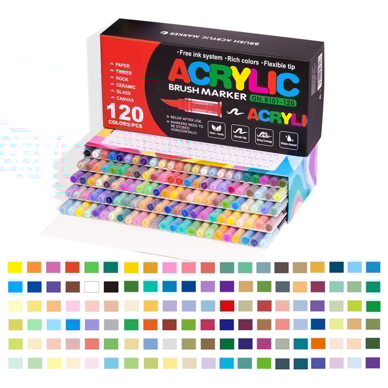 Straight Liquid Acrylic Marker