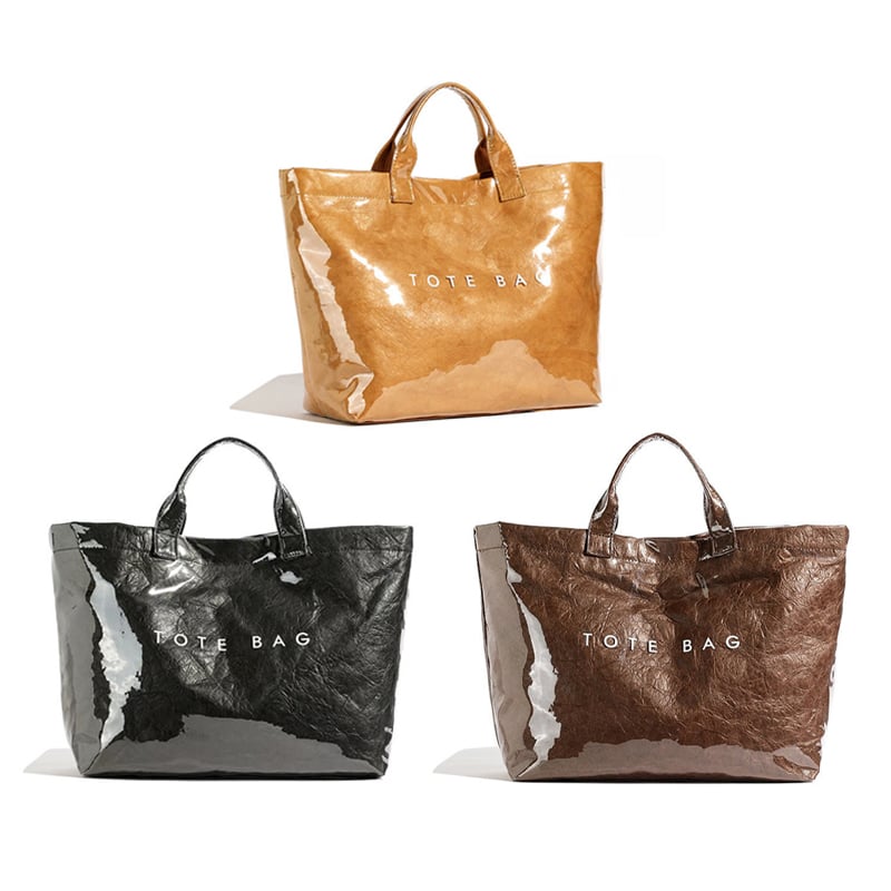 Women's Letters Print Tote Bag